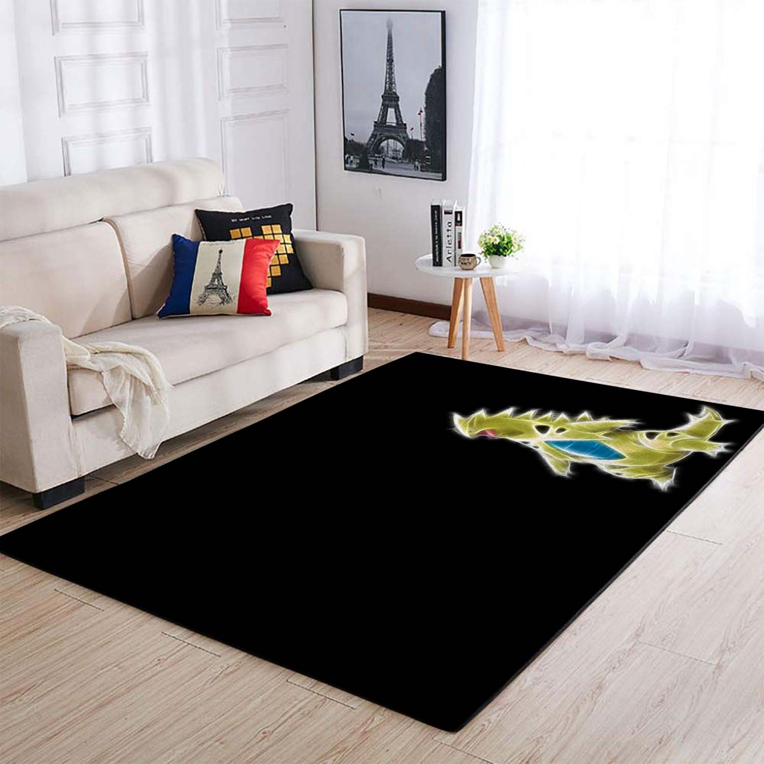 Pokemon Fractalius Area Rug – Anime Floor Mat