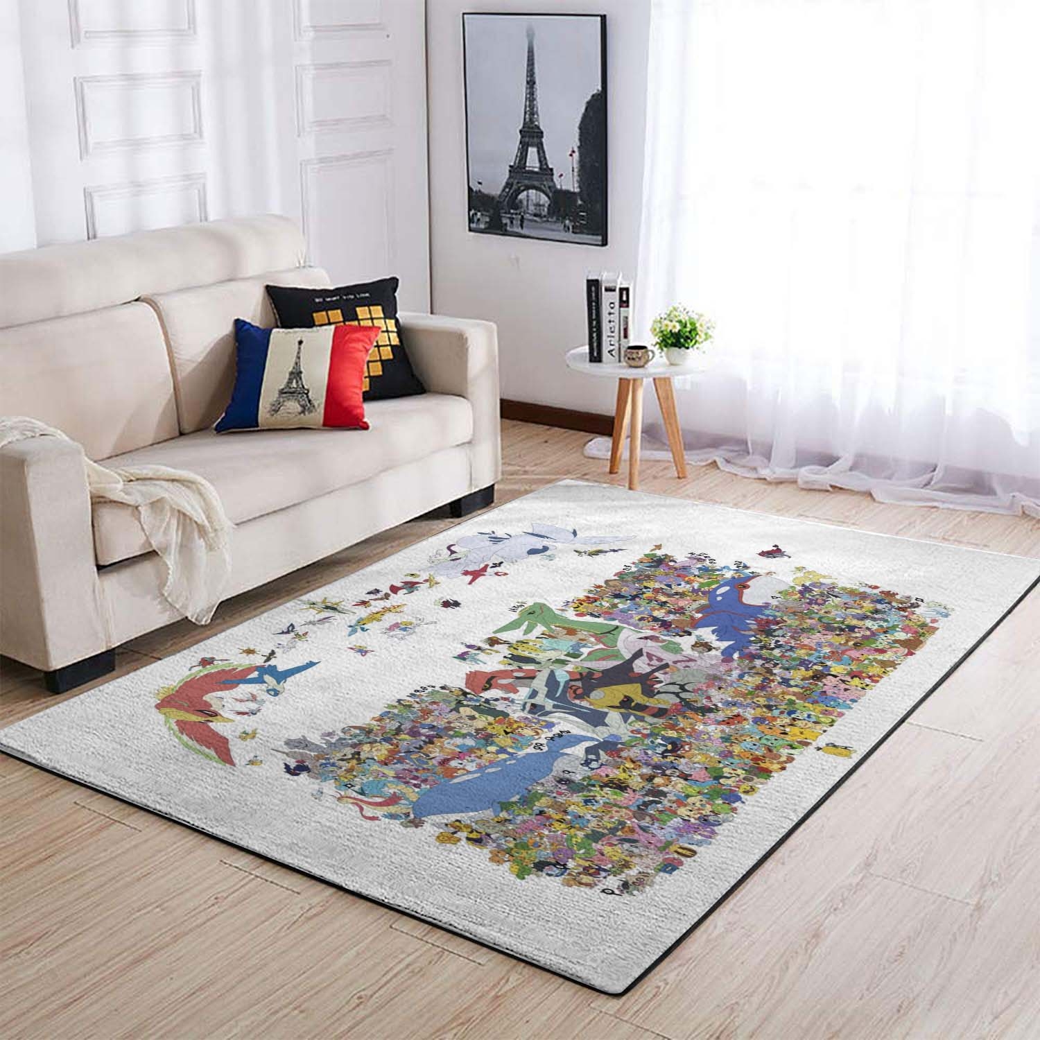 Pokemon Giratina Arceus Ho Oh Lugia Kyogre Area Rug – Anime Floor Mat