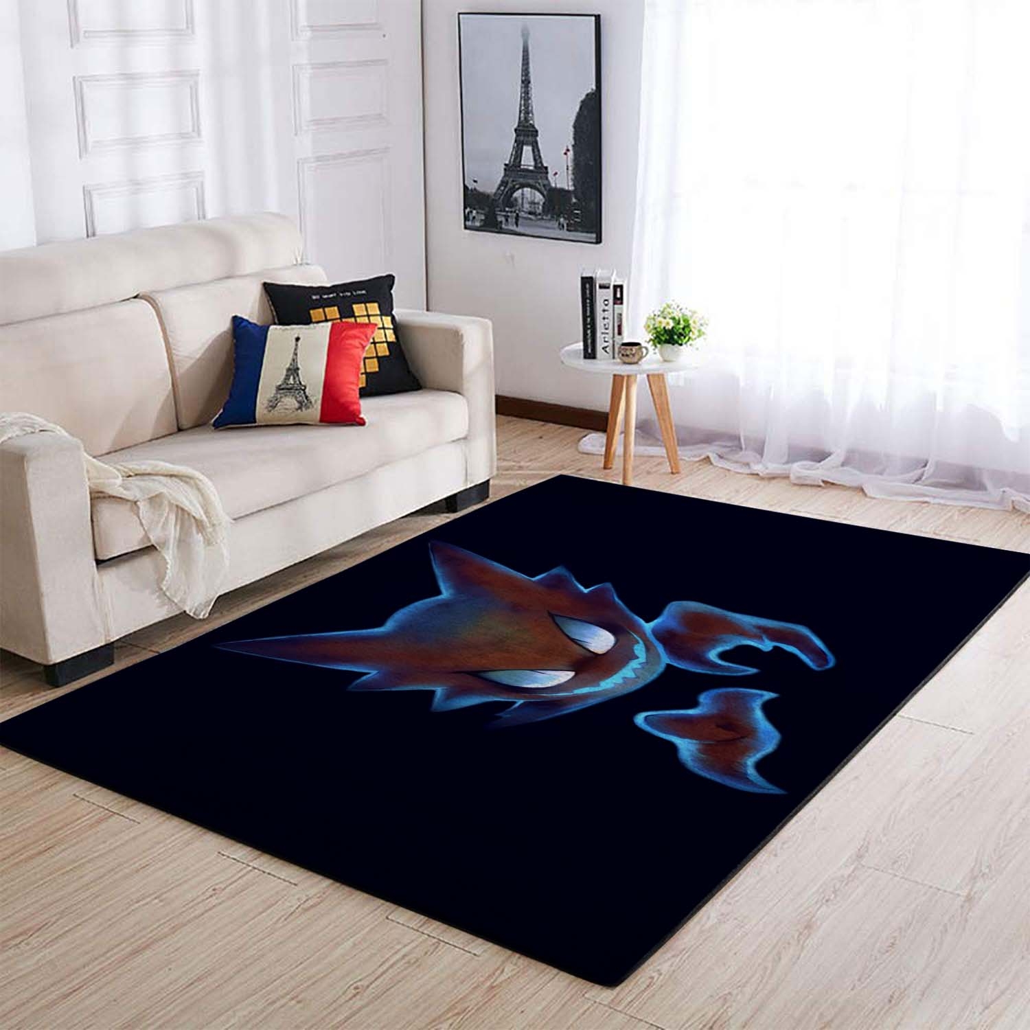 Pokemon Haunter Ghost Smile Area Rug – Anime Floor Mat