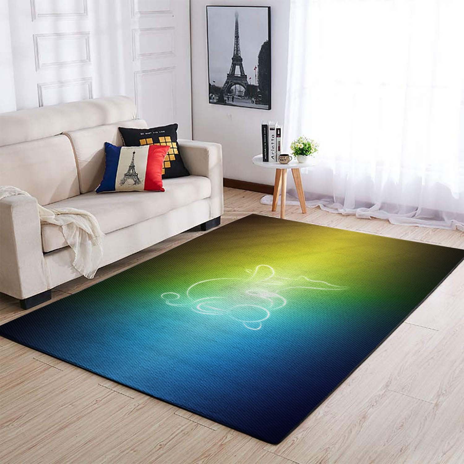 Pokemon Lanturn Multicolored Area Rug – Anime Floor Mat