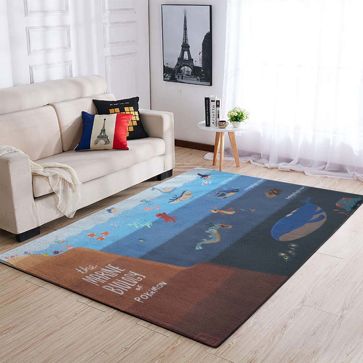 Pokemon Lapras 01 Area Rug – Anime Floor Mat