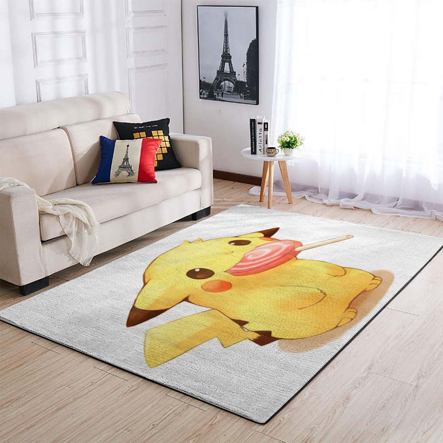 Pokemon Lollipop Simple Area Rug – Anime Floor Mat