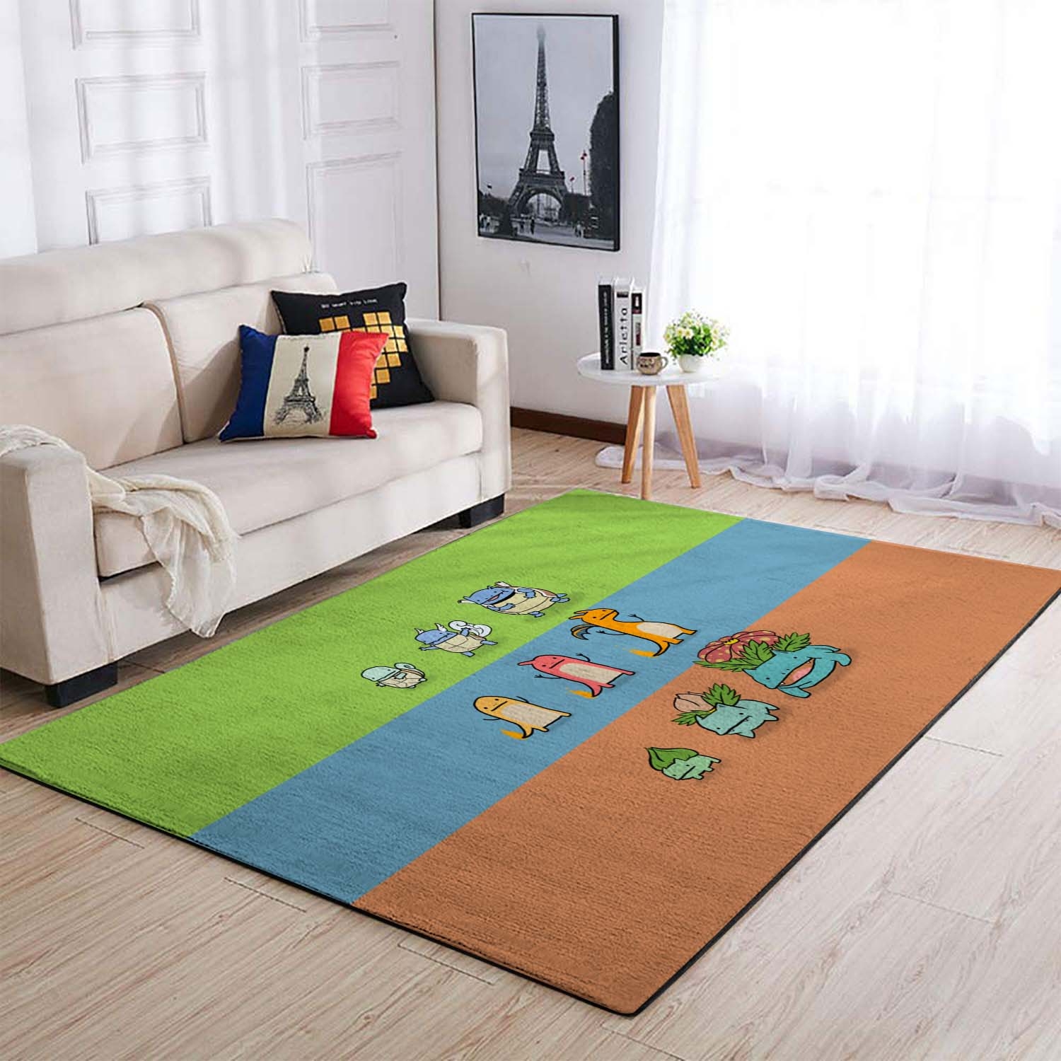 Pokemon Minimalism Pokemon First Generation Area Rug – Anime Floor Mat
