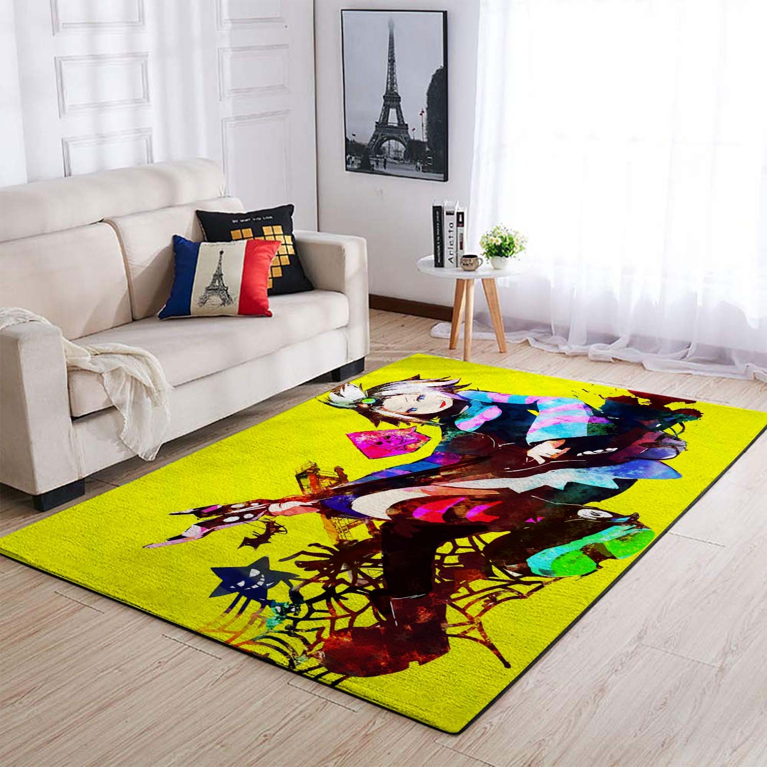 Pokemonemon Black 2 Pokemon White 2 Guitar Roxie Pokemon Area Rug – Anime Floor Mat