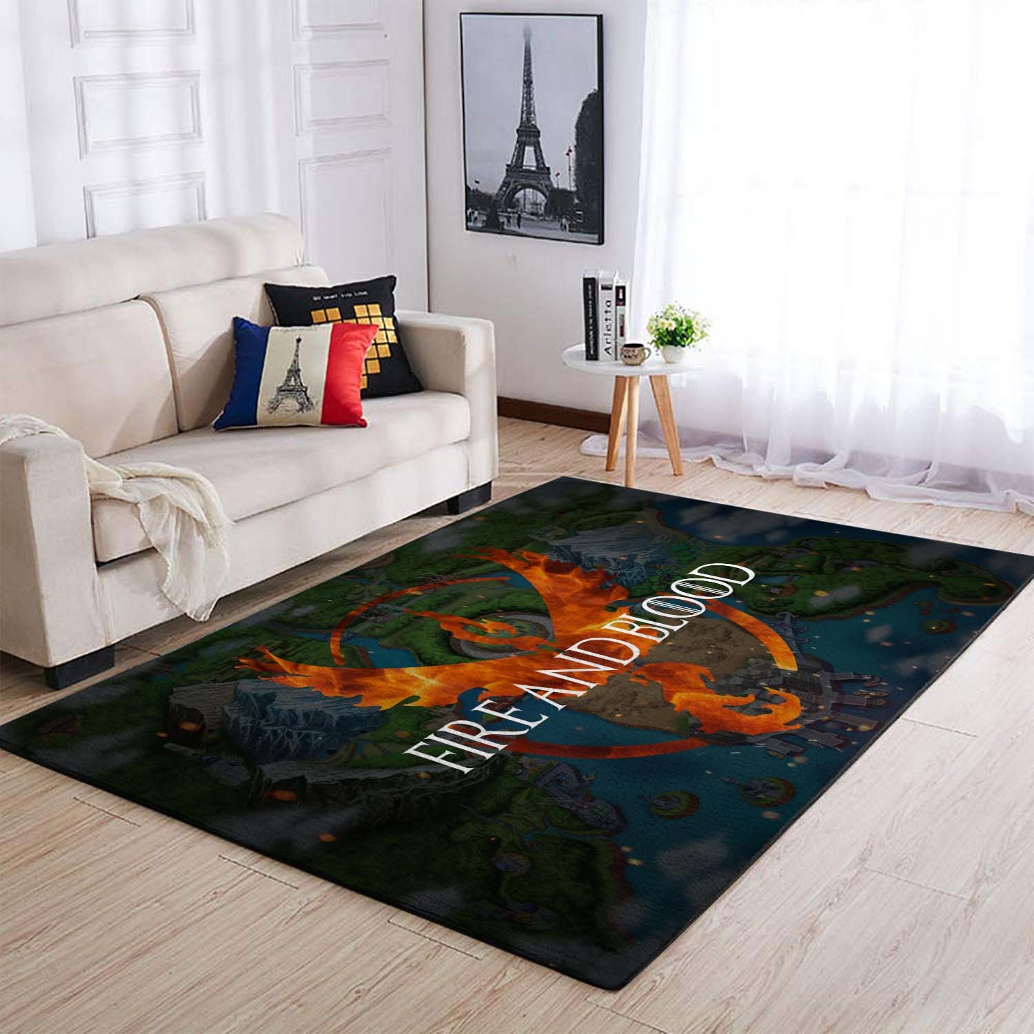 Pokemonemon Goteam Valor Area Rug – Anime Floor Mat