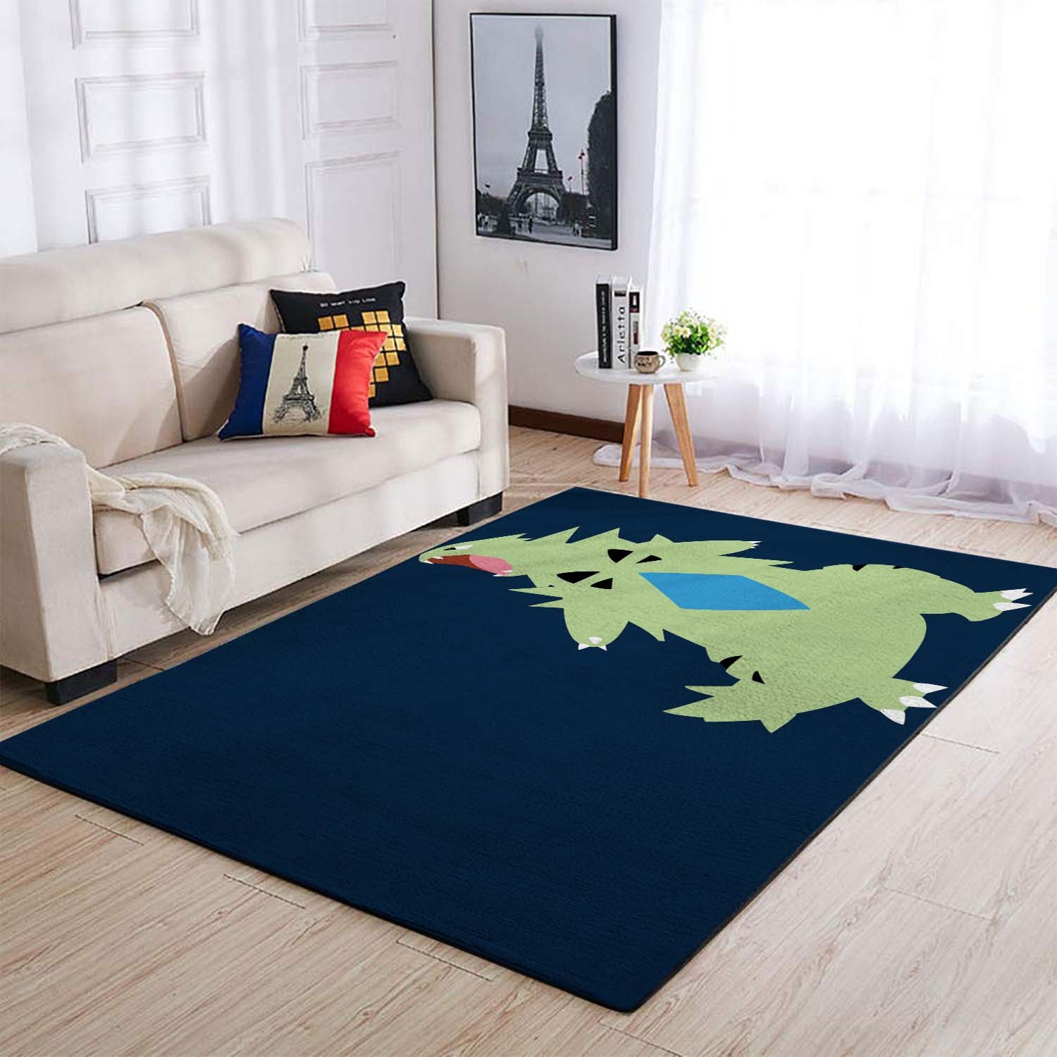 Pokemonemon Second Generation 80X45 Px Minimalism Tyranitar Area Rug – Anime Floor Mat