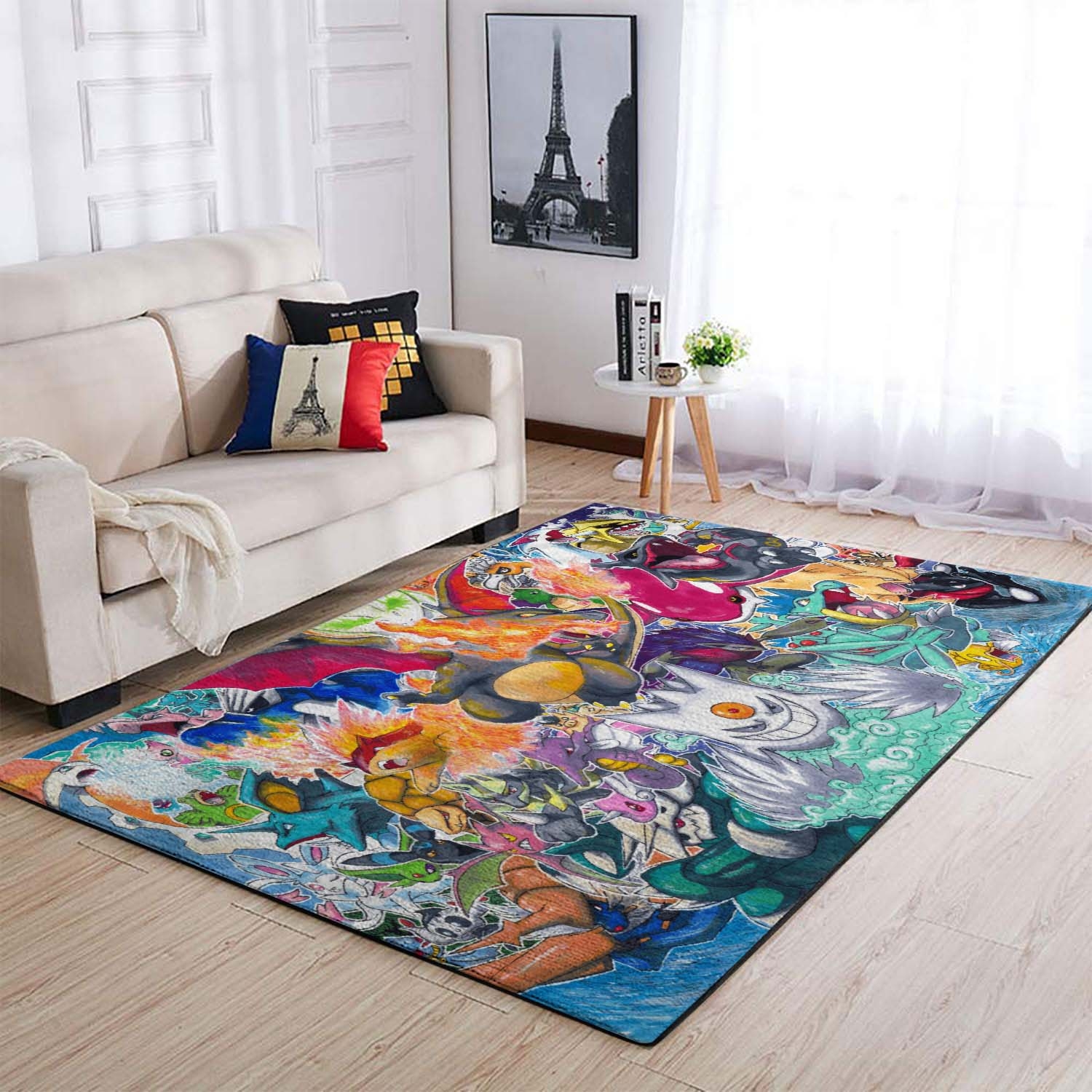 Pokemon Shiny Pokemon Area Rug – Anime Floor Mat