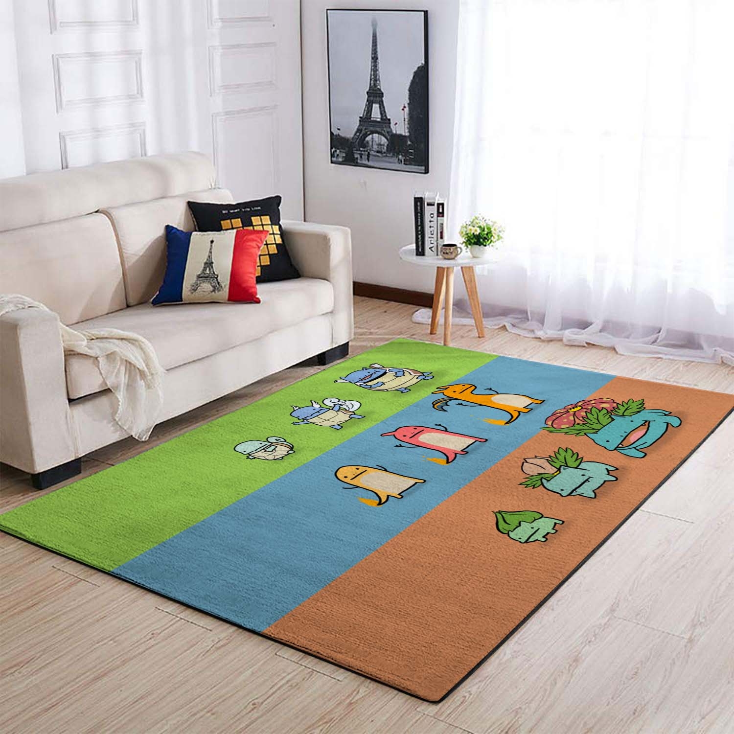 Pokemon Squirtle Area Rug – Anime Floor Mat