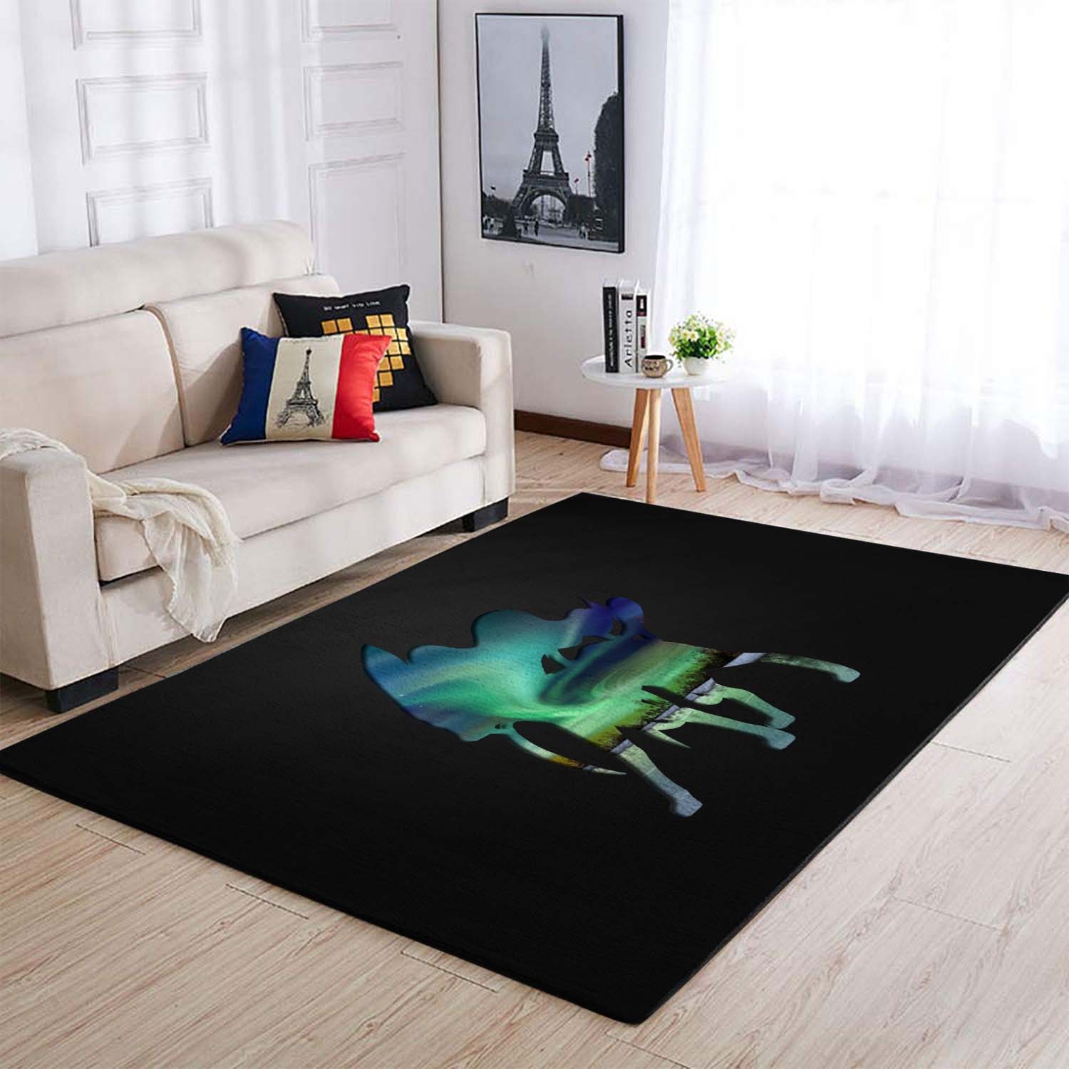 Pokemon Suicune Pokemon Second Generation Aurora Aurorae Area Rug – Anime Floor Mat