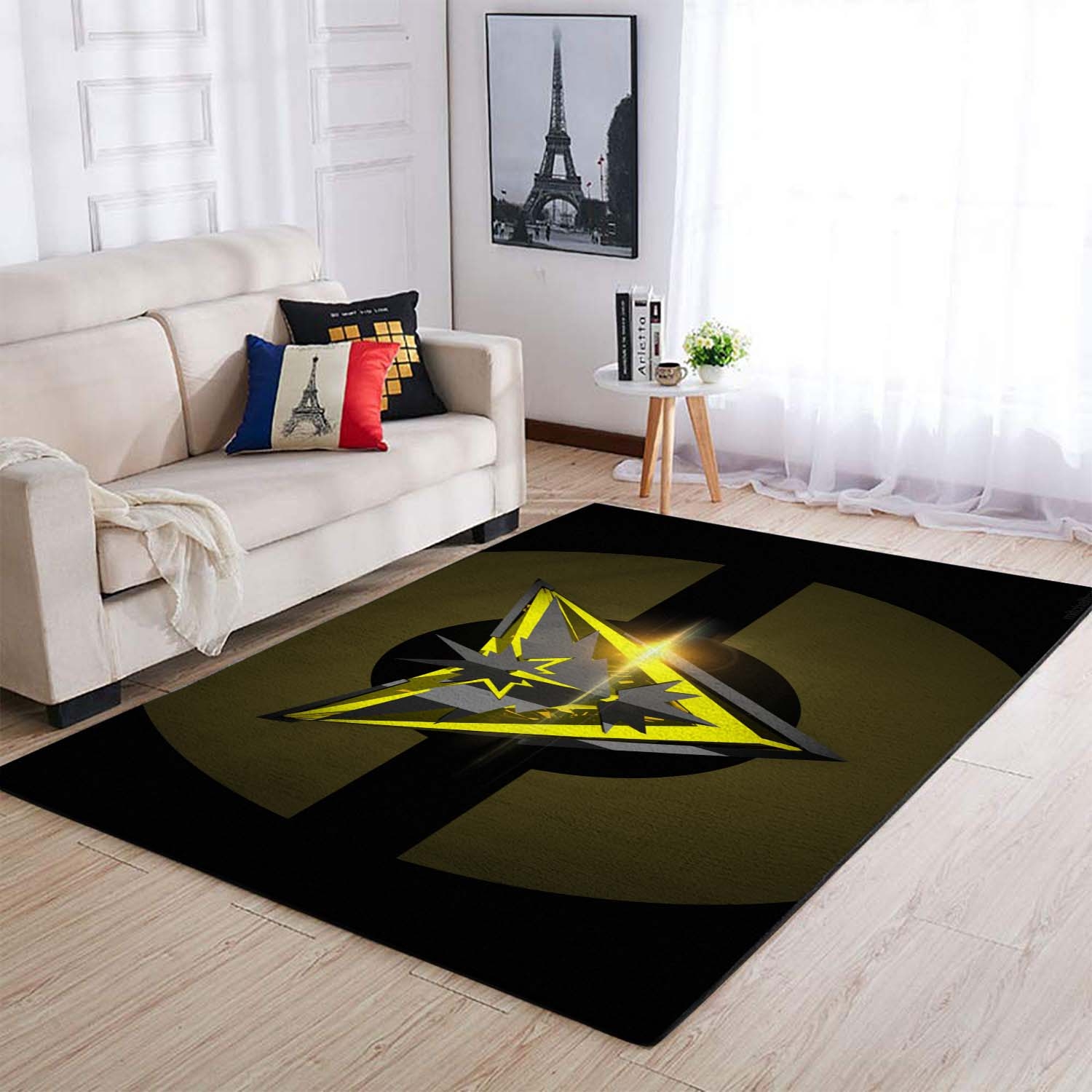Pokemon Team Instinct Pokemon Go Area Rug – Anime Floor Mat
