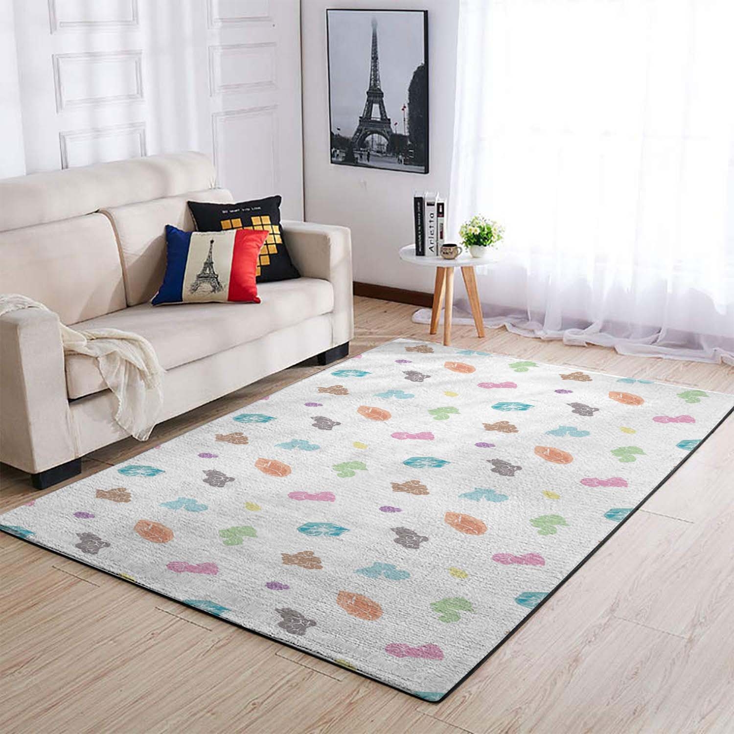 Pokemon Tile Cartoon Pattern 02 Area Rug – Anime Floor Mat