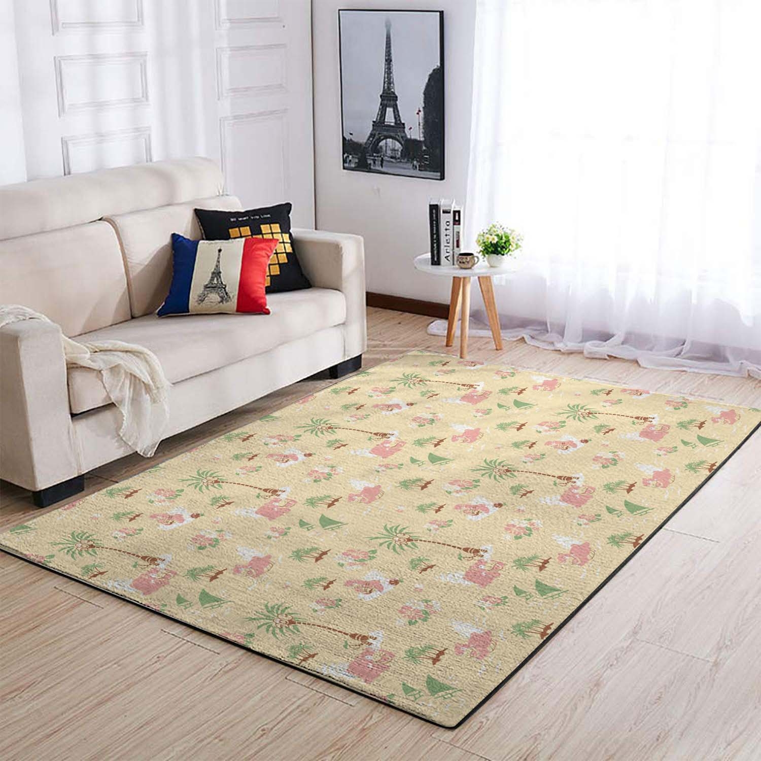 Pokemon Tile Cartoon Pattern 03 Area Rug – Anime Floor Mat