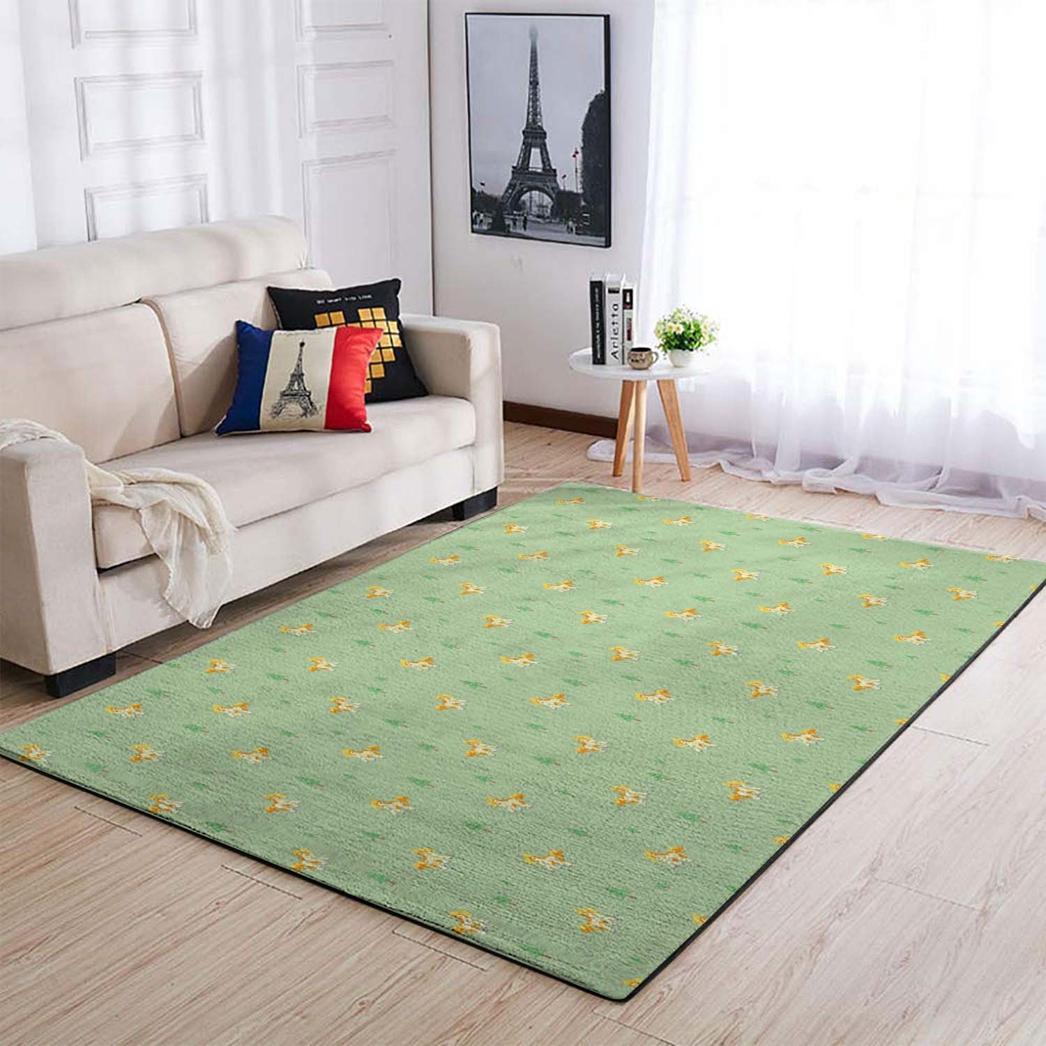 Pokemon Tile Cartoon Pattern 06 Area Rug – Anime Floor Mat