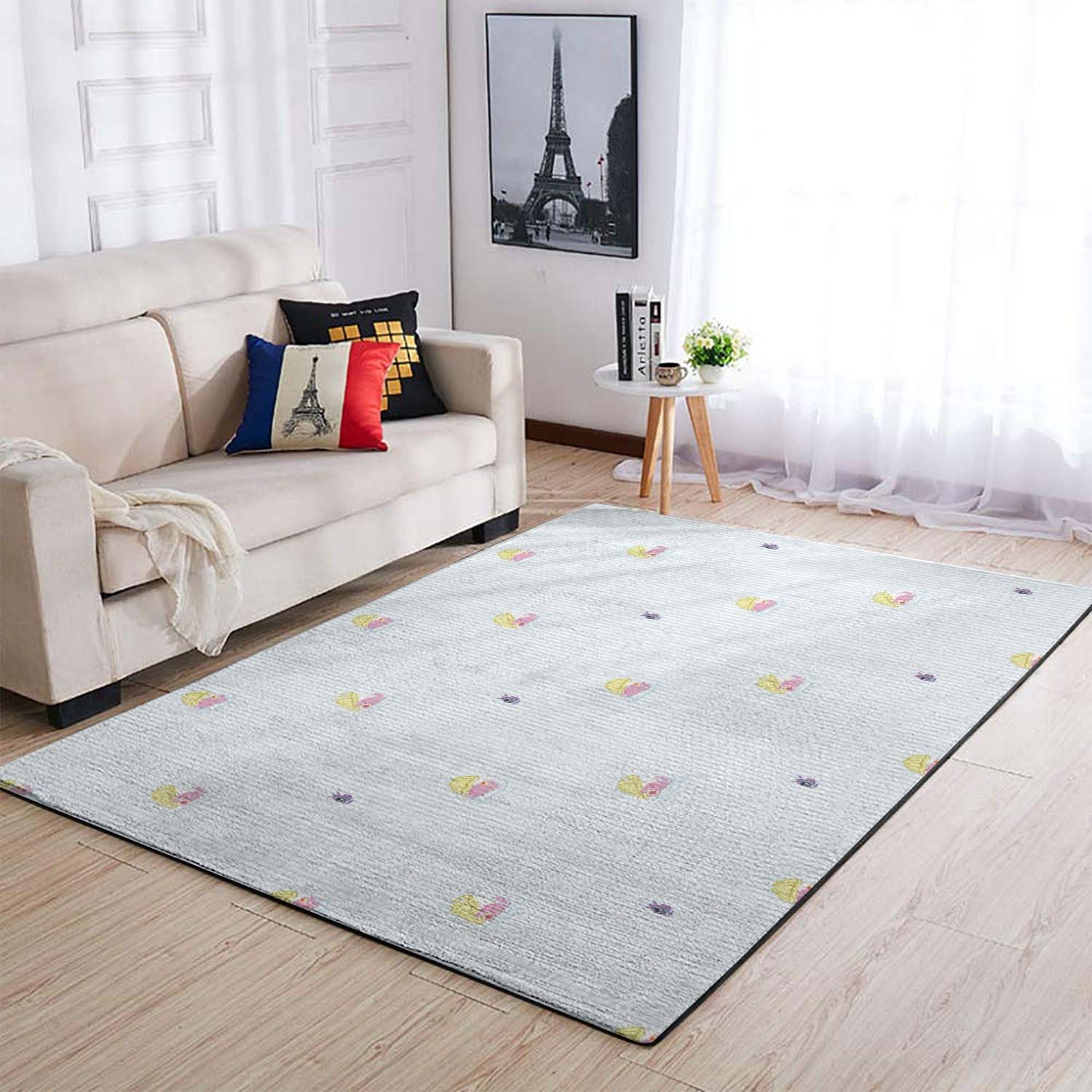 Pokemon Tile Cartoon Pattern 08 Area Rug – Anime Floor Mat