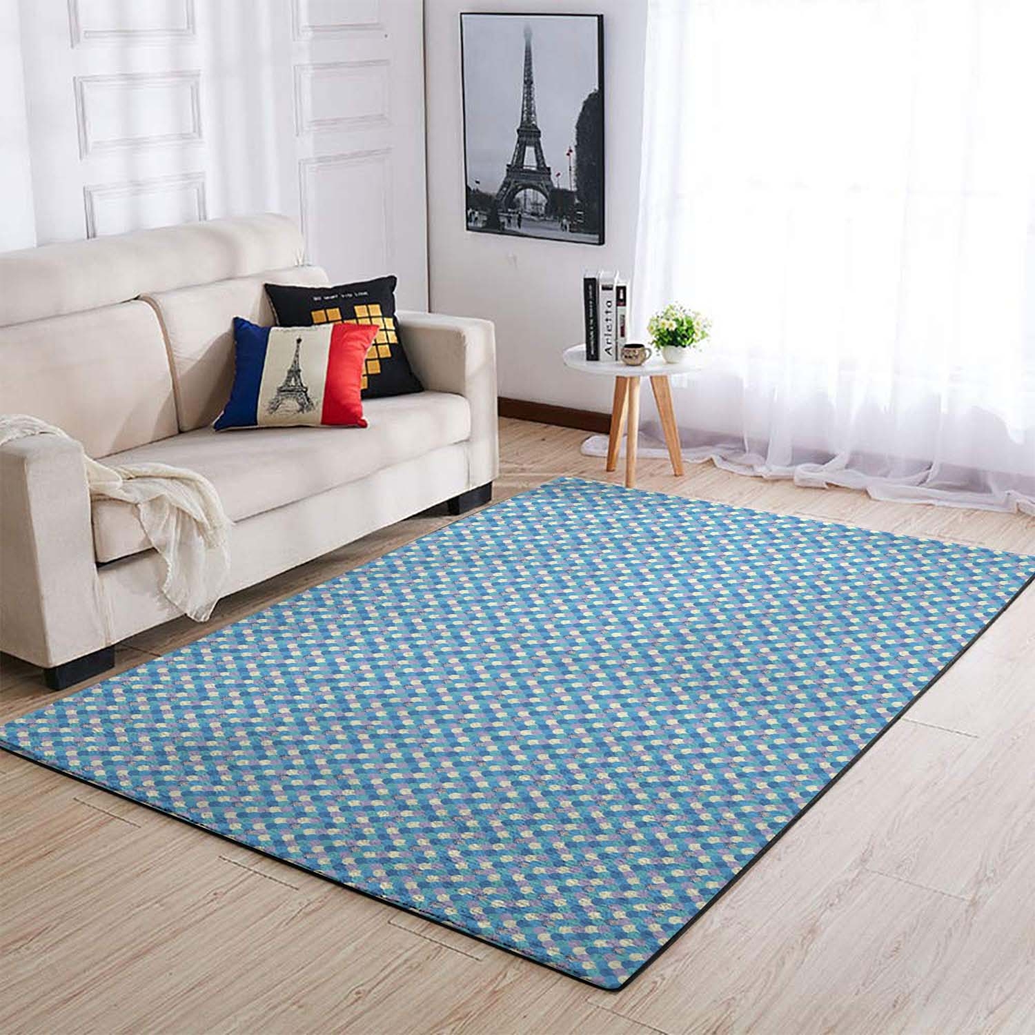 Pokemon Tile Cartoon Pattern 09 Area Rug – Anime Floor Mat