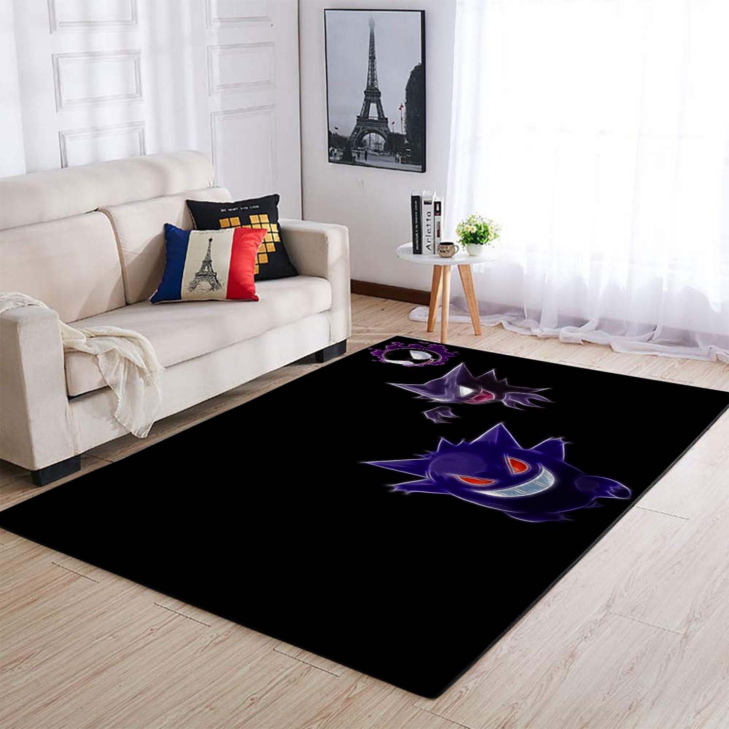 Pokemon Gengar Ghastly Haunter Area Rug – Anime Floor Mat