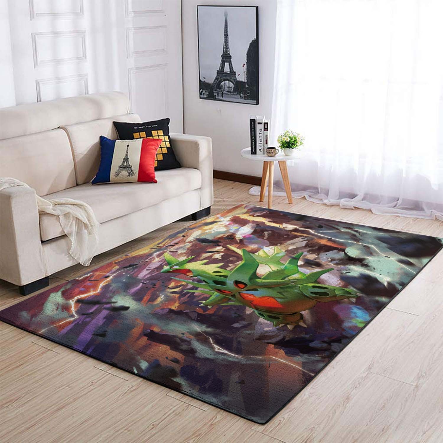 Pokemon Mega Tyranitar Area Rug – Anime Floor Mat