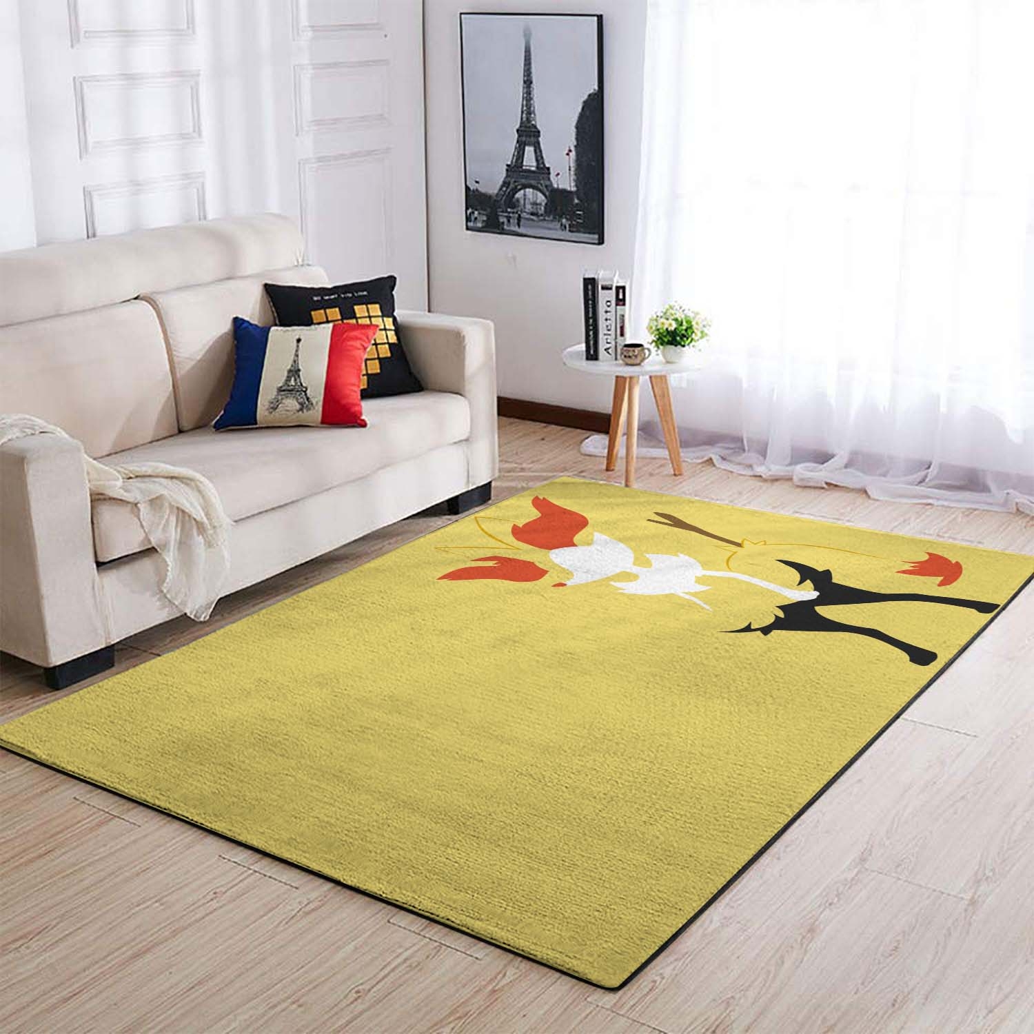Pokemon Minimalism Simple Artwork Area Rug – Anime Floor Mat