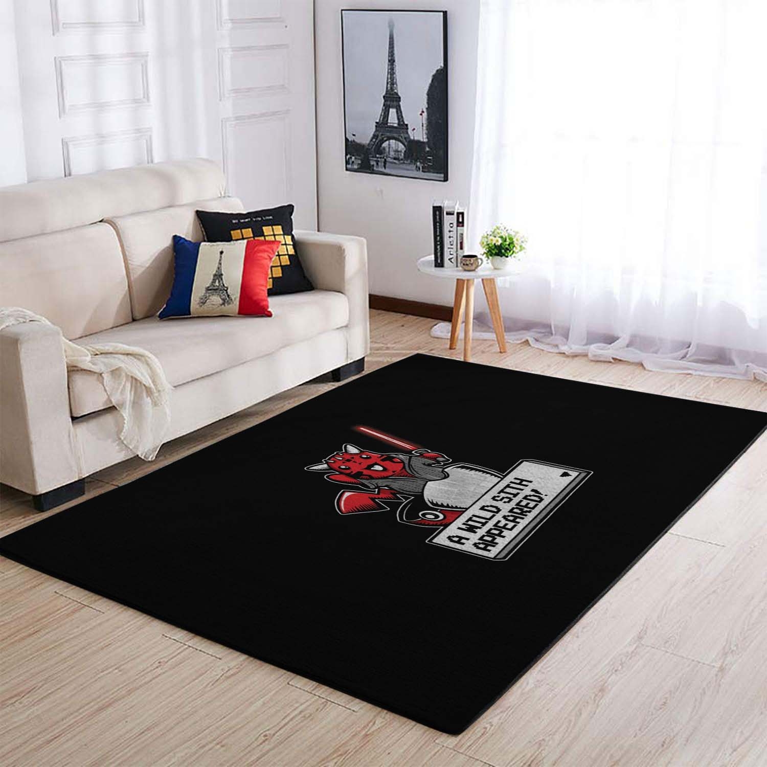 Pokemon Minimalism Star Wars Crossover Humor Area Rug – Anime Floor Mat