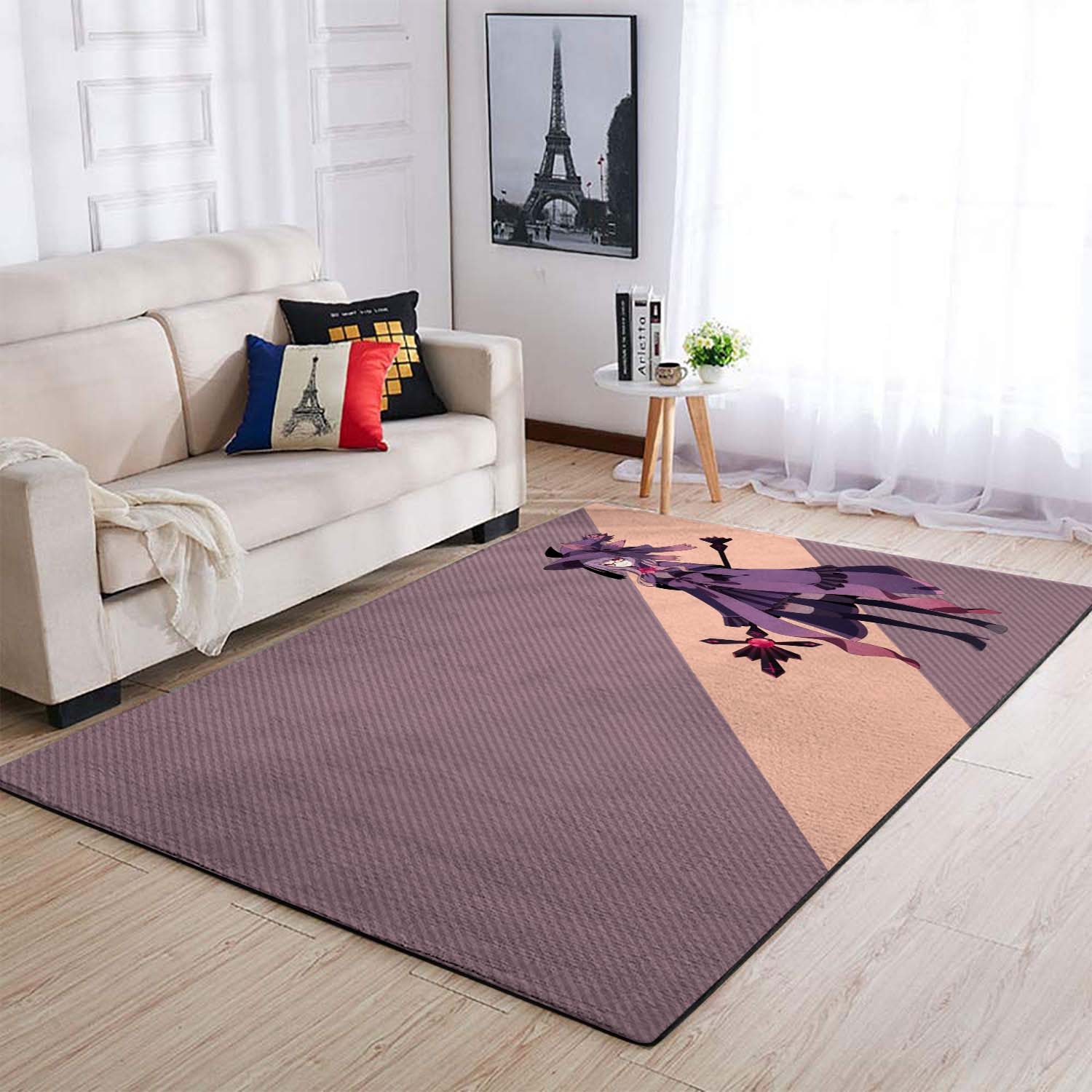 Pokemon Witch Gijinka Witch Hat Robes Staff Area Rug – Anime Floor Mat