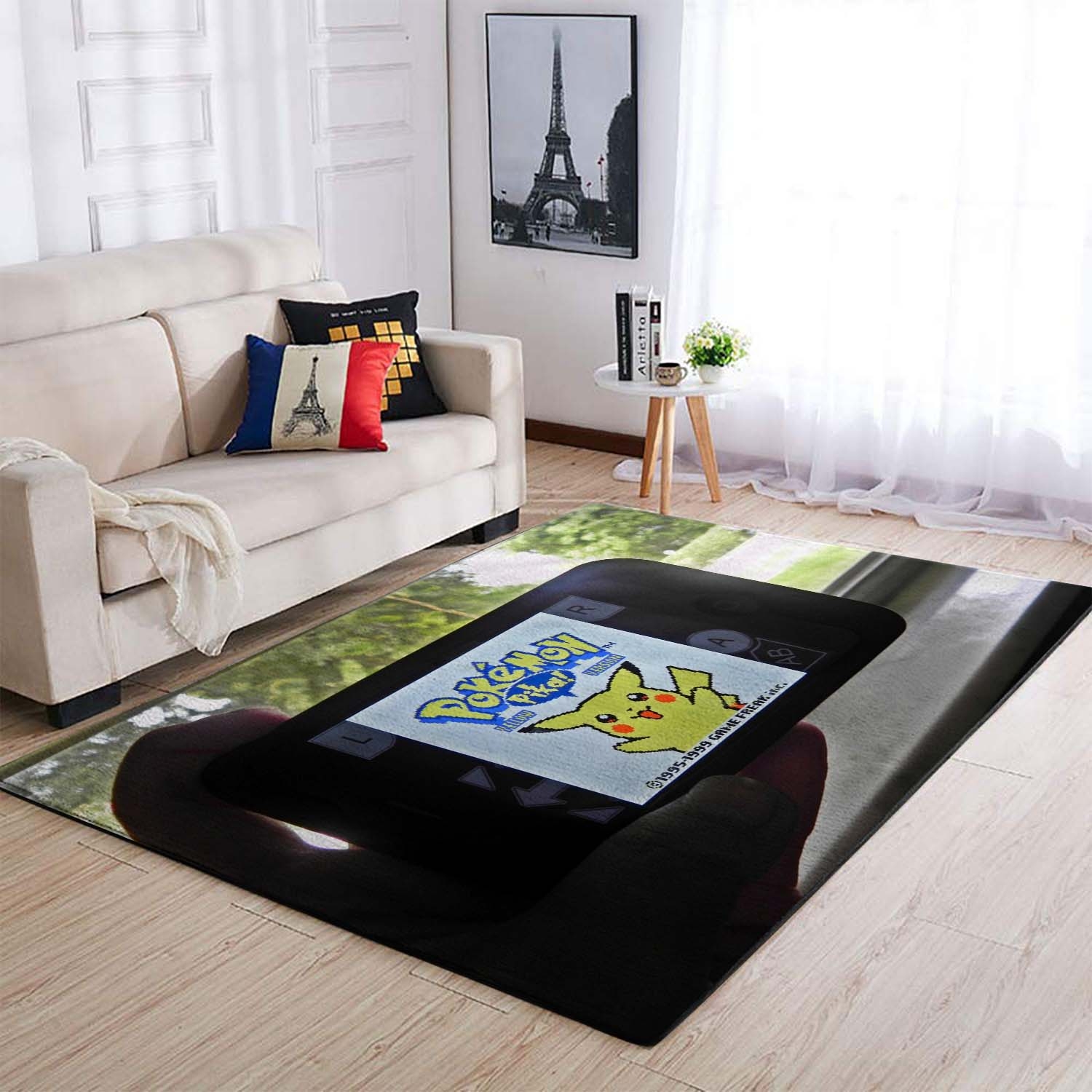 Pokemon Yellow Pikachu Area Rug – Anime Floor Mat