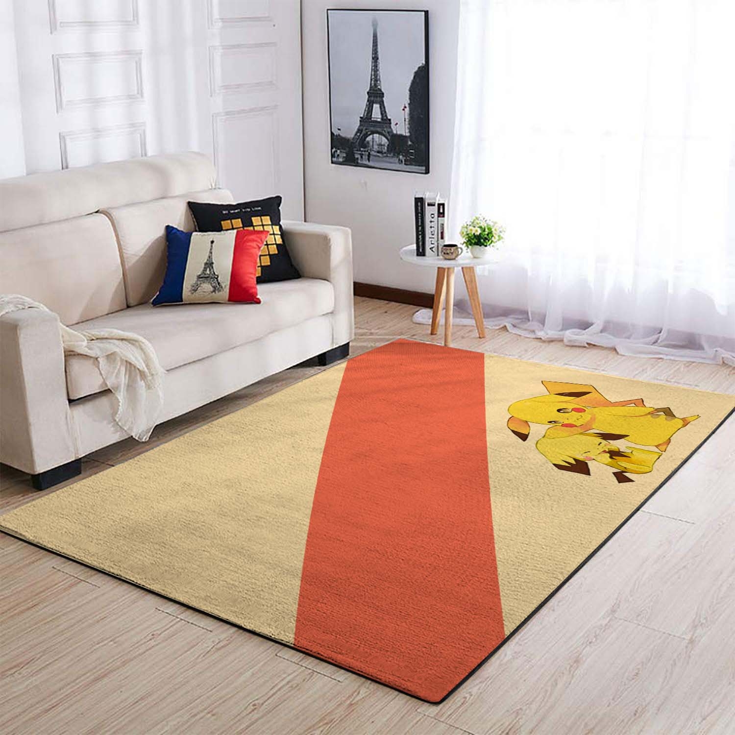 Pokemon Yellow Pikachu Tears Crying Area Rug – Anime Floor Mat
