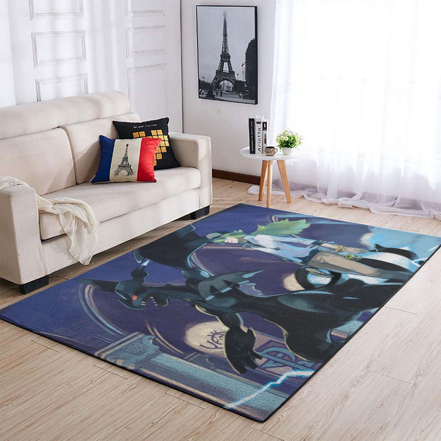 Pokemon Zekrom Anime Area Rug – Anime Floor Mat